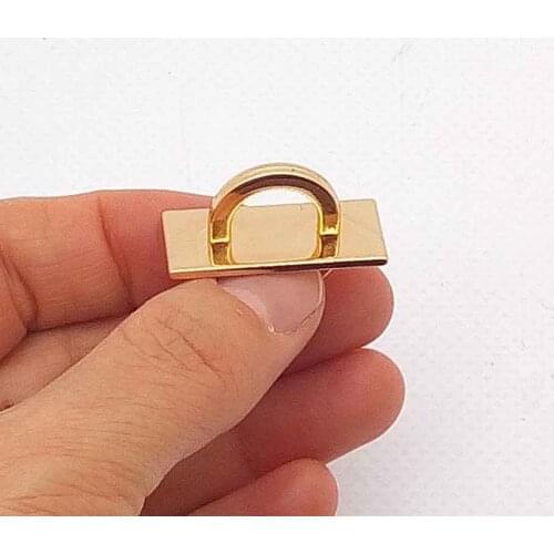 Light gold 3x1.2 cm bridge bracket