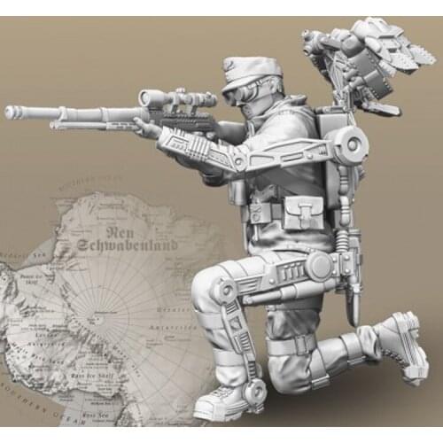 1:35 Sniper and Reconnaissance Drone Resin Figure Soldier Model 267
