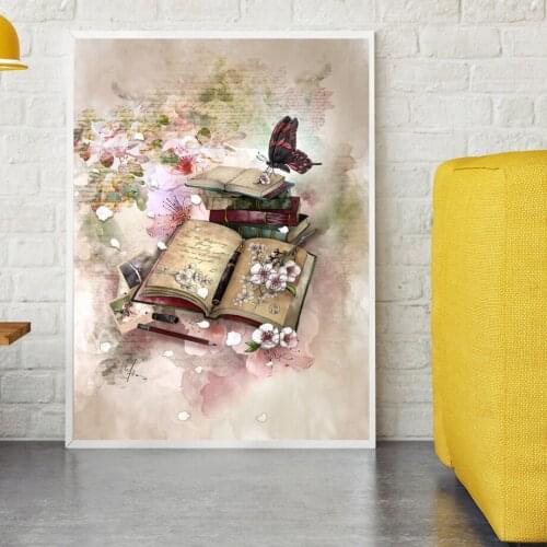 5D DIY square round Diamond Painting Book and flower Cross Stitch Diamond Embroidery Pattern Rhinestone home decor J0529