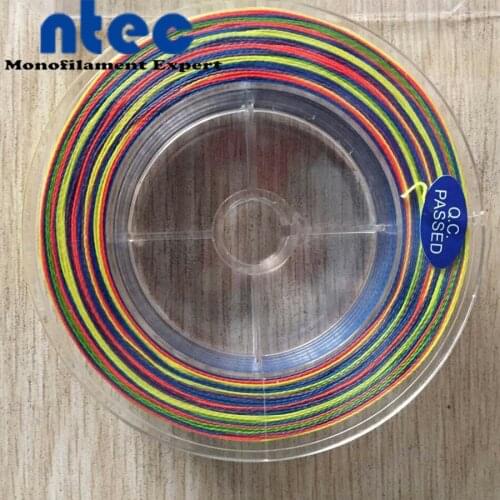 8 Strands Braided Fishing line 274m Multicolor Super Strong Japan Multifilament PE Braid Line 10LB 20LB 30LB 40LB 60LB 80LB