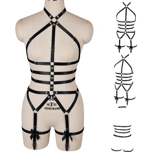 Hollow Bra Erotic Sexy Lingerie Sword Belt Garters Harness Fashion Belt Body Full Elastic Bondage Pole Dance Rave Costume