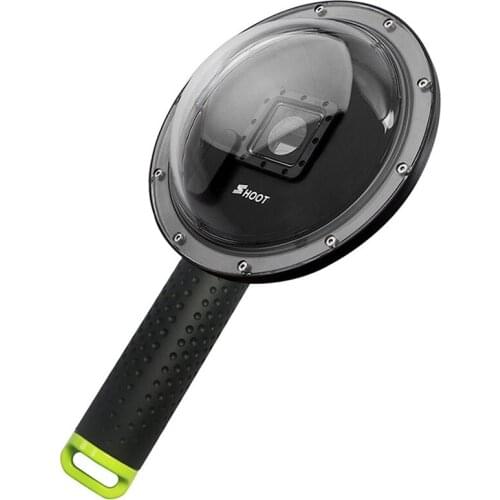 Shoot 6'' Underwater Photography Dome Port Diving Camera Lens Waterproof Housing Case Float Grip Kit for Gopro Hero 3 3+ 4