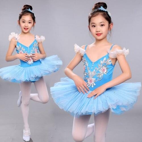 2017 New Arrival Children Ballet Tutu Dress Swan Lake Multicolor Ballet Costumes Kids Girl Ballet Dancing Dress for Children