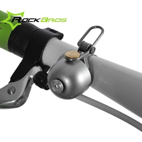 2017 ROCKBROS Bicycle Bell Ring Safety Steel/Copper Loud Sound Handlebar Bells Ultra-Loud MTB Mountain Road Bike Ring 4 Colors