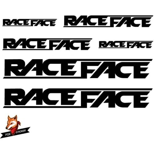 Bicycle Frame Stickers Road Bike Mountain Bike MTB Track Bike TT Bike Cycle Decal Reflective Stickers for RACEFACE frame Sticker