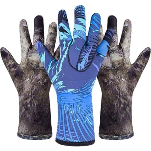 Women Men Swimming & Diving Gloves Anti-slip Cold Proof Warm Swimming Gloves Diving Biking Skiing Warm And Thick Protective