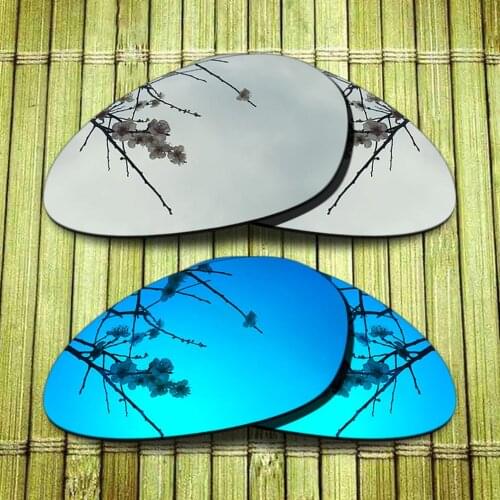 Polarized Replacement Lense For-Oakley Minute 1.0 Sunglasses Frame - Chrome & Blue Combine Options