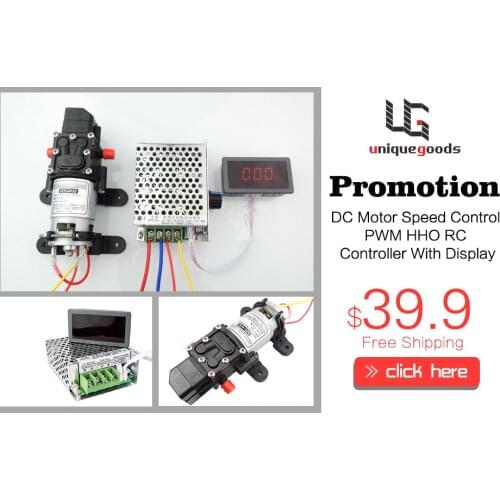 Promotion!12V-80V PWM HHO DC Motor Speed Controller With Screen Display Free Shipping