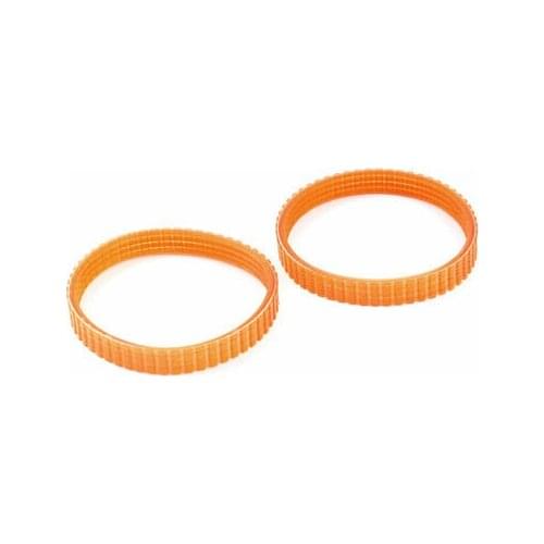 2PCS PU 225mm Girth Electric Planer Cutting Machine Drive Belt for Hitachi F20