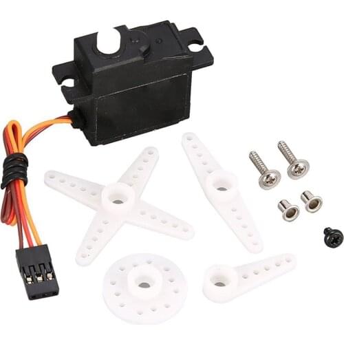 RC Car Steering Servo for RC 1/16 Climbing Crawler Car WPL B-1/B-24/C-14/C-24/B-16 Truck Spare Parts Accessories