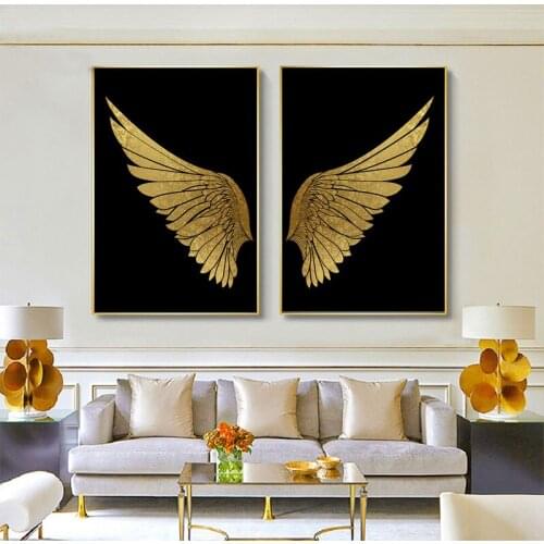 Modern Abstract Dream Wing Wall Art Canvas Painting Picture Gallery Posters and Prints for Living Room Interior Home Decor