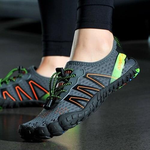 Unisex Swimming Water Shoes Men Barefoot Outdoor Beach Sandals Upstream Aqua Shoes Quick Dry River Sea Diving Swimming Sneakers