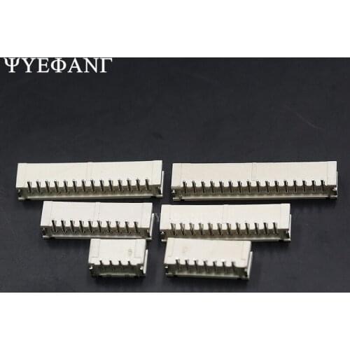 10PCS Vertical ZH1.5MM SMD Connector Terminal Socket Mini Micro JST 1.5mm ZH 2/3/4/5/6/7/8P Connector Plug