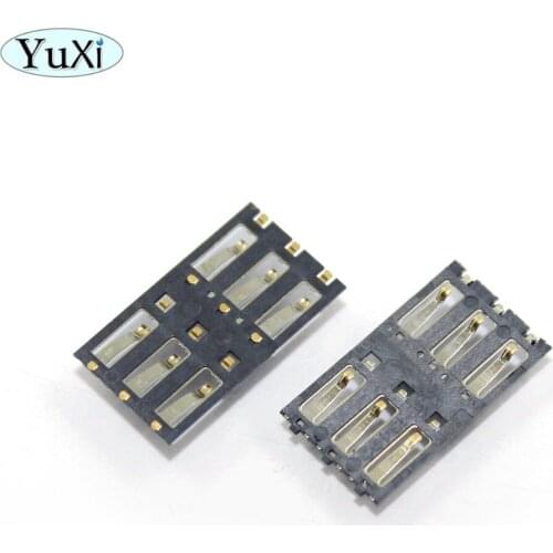 YuXi For Nokia Lumia 800 900 920 925 1020 For Sony C3 S55T S55U D2502 SIM Reader Card Slot Holder Port Replacement Repair Part