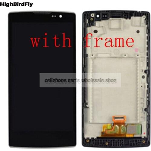 4.7" For Lg Spirit H440 H442 H420 c70 H422 H440N H440Y Lcd Display With Touch Glass Digitizer Frame Assembly replacement