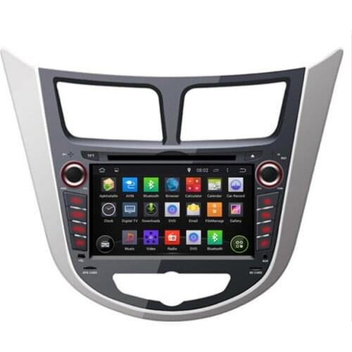 Android 10 Octa core 4Gb RAM Car radio player For Hyundai Solaris Accent Verna car dvd gps navigation multimedia BT wifi map