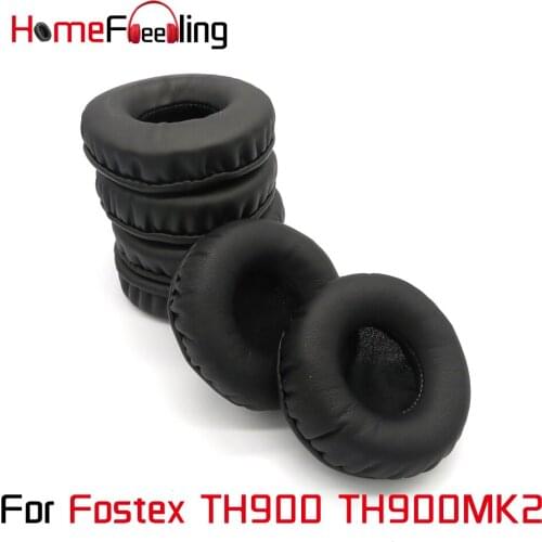 Homefeeling Ear Pads For Fostex TH900 TH900MK2 Earpads Round Universal Leahter Repalcement Parts Ear Cushions