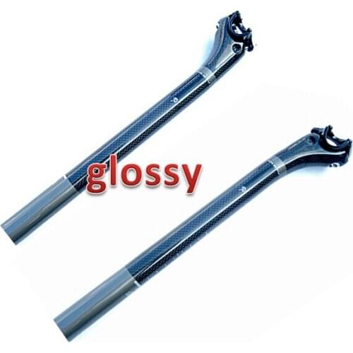 FCFB FW carbon seatpost bicycle MTB road bike superlight seat post 27.2 / 30.8 / 31.6 * 350/400mm back 20mm reggisella