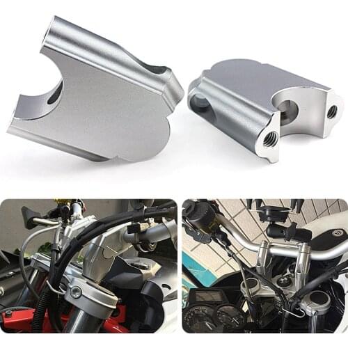 F800 GS Handlebar Bar Riser Up 38mm Mount Handle Clamp Extend Adapt for BMW F800GS F800GT 2008-2017 Motorcycle Accessories