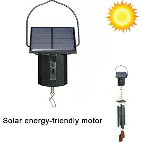 Motor Solar Powered Wind Spinner Hanging Metal Large Electric Tool Solar Motor Metal Wind Rotator Black Hanging Ornament Tools
