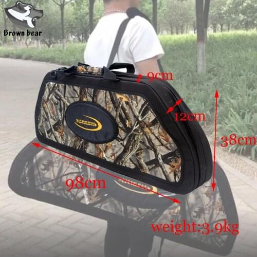 Outdoor Hunting Archery Equipment Bow Protect Shoulder Archery Hunting Compound Bow Bag Bow Case Holder
