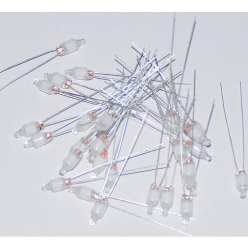 20pcs 4mm Blue Neon Light Sign Indicator 4X10mm Neon Bulbs Neon Bulb Lamp Lampada Neon-Light