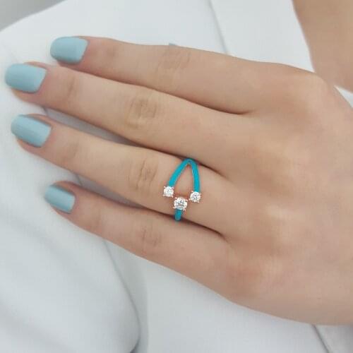 High Quality Elegant Uniq New 925 Sterling Silver Birthday Gift Ring Women Vintage Style Minimal Fine Jewelry Luxury Accessories