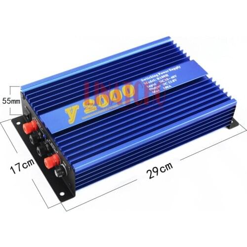 Y2000 vehicle car radio switching power supply input DC18-40V output 13.8V MAX 100A