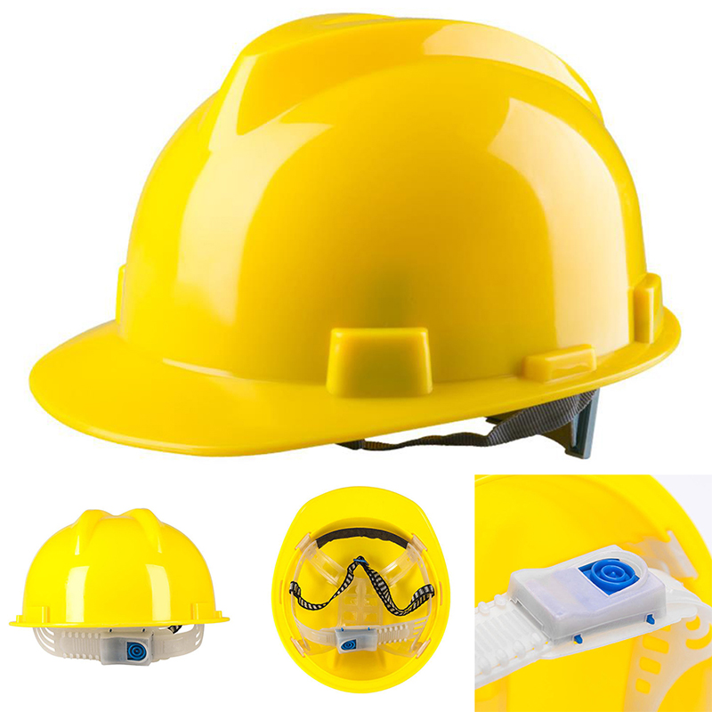 1 Pcs Good Quality Useful Safety Protective Hard Hat Construction Safety Work Equipment Helmet Adjustable