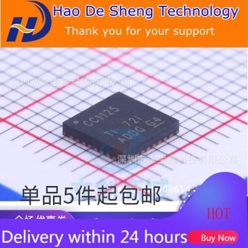 10PCS/LOT CC1125RHBR CC1125 VQFN-32 Radio frequency transceiver NEW ORIGINAL IN STOCK