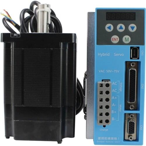 2 Phase Nema34 10 N.m LC86H2128+LCDA808F Kit Closed-Loop Step Drive Stepper Easy Servo Motor