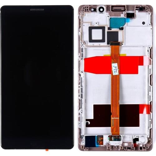AAA+ Quality Original 6.0" LCD Display for Huawei Mate 8 Mate8 NXT-L29 LCD Display Touch Screen Digitizer Glass Panel with Frame