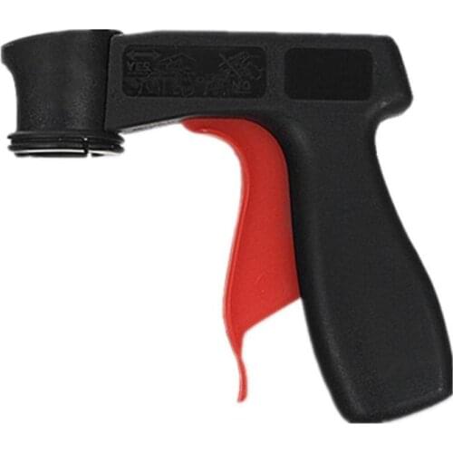 Spray Adaptor Paint Care Aerosol Spray Gun Handle with Full Grip Trigger Locking Collar Car Maintenance
