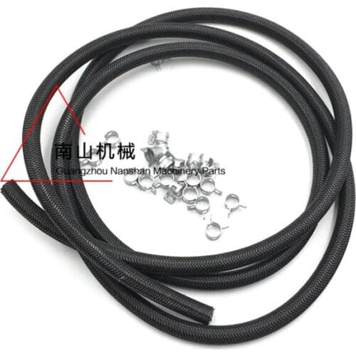 Free shipping for Komatsu KOBELCO Sumitomo Hitachi Kato Sany diesel pipe nozzle back pipe excavator accessories