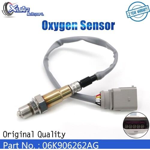 Xuan Air Fuel Ratio Sensor 06K906262AG Lambda O2 Oxygen Sensor for Audi A4 A5 A6 Q5 2.0 TFSI for VOLKSWAGEN BEETLE Upstream