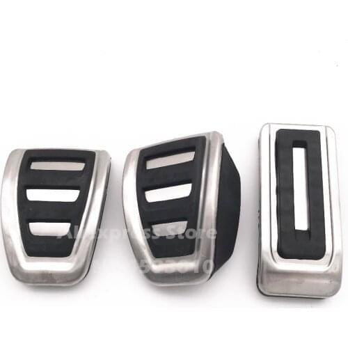 For Volkswagen Multivan T5 T6 Caravelle T6 Metal Gas Fuel Brake Pedal Pads Mats Cover Accessories Car Styling