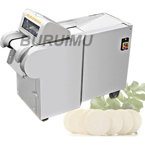 Electric Lotus Root Slicing Machine Vegetable Cutter Commercial Multi Function Automatic Fruit Slicer