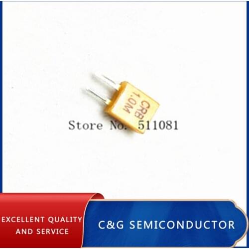 10PCS CRB 1.0M DIP-2 Ceramic Crystal 1MHZ 1.000Mhz CRB1.0M Resonator