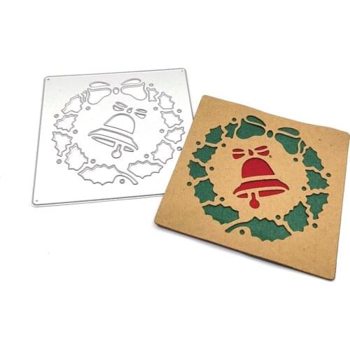 Julyarts Bell Lace Frame Dies Scrapbooking Material DIY Scrapbooking Handmade Craft Paper Album Punch Card Art Die Cut