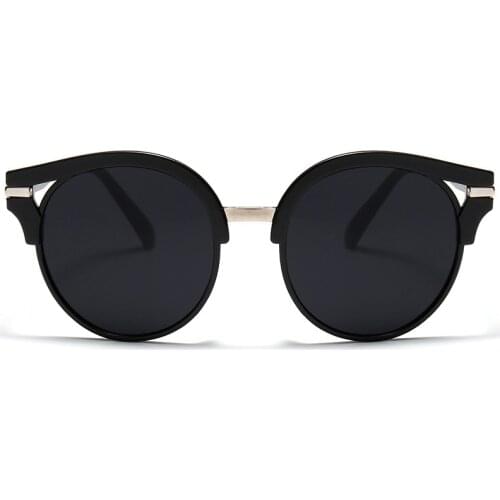 2019 new fashion ladies sunglasses classic retro international brand design mens round glasses UV400 driving goggles