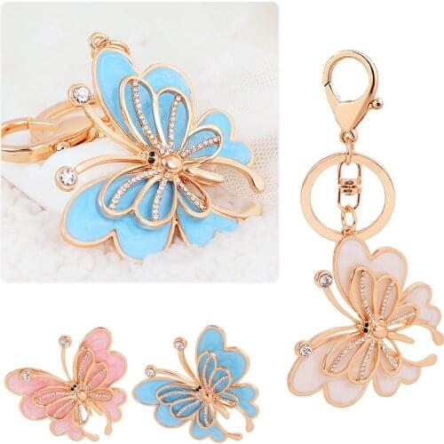 New Fashion Design Rose Gold Cute Bag Charm Key Suitable For Ladies And Girls Gifts Decoration