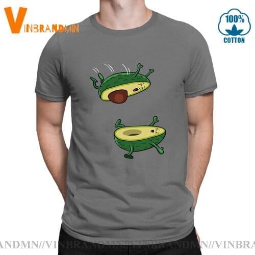 Parody The avocado jump sex T shirt men Funny sexy avocado T-shirt Comic kamasutra gag tshirt humor food meme tee shirt camiseta