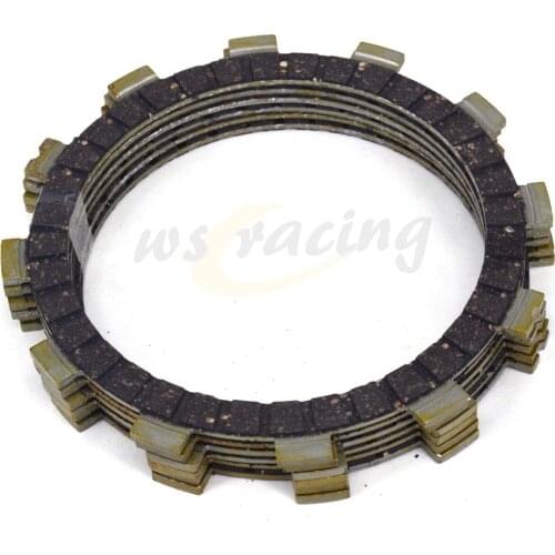 6 Pcs Motorcycle Engine Parts Clutch Friction Plates Fit For SUZUKI RM100 RG125 RM125 TS125R TV125 DS185 TS185 DF200E DR200