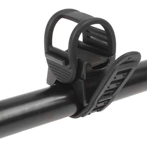 360 Swivel Bike LED Flashlight Mount Bracket Flash Torch Holder Front Light Clip Clamp Lantern Bicycle Accessories