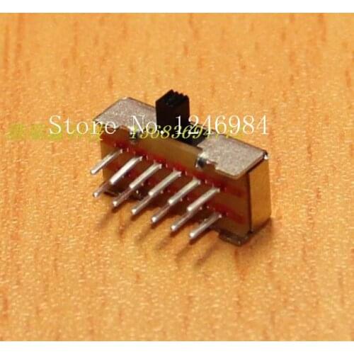 [SA]Small mini toggle switch slide switch DC curved foot DC power switch SK-42D03--200pcs/lot