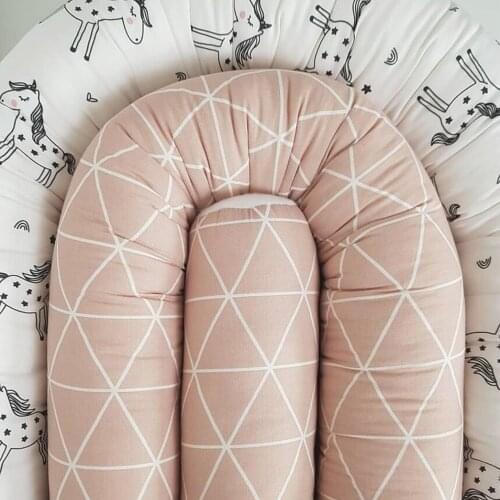 Happy Flute Newborn Anti-collisio Bed Fence Washable Baby Crib Bumper Toddler Bedding Set Sleep Anti-Collision Kids Room Decor