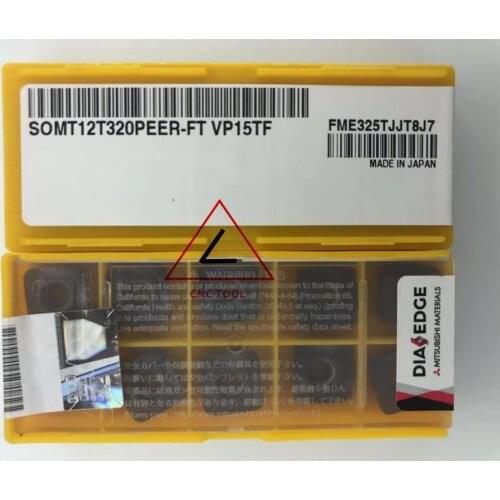 SOMT12T320PEER-FT VP15TF 10pcs original Mitsubishi milling insert DIAEDGE