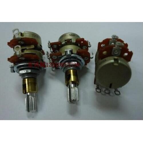 [VICKO] Japanese ALPS double biaxial biaxial sets B10K * 2 B10KX2 20MM floral axis with a center tap SWITCHES