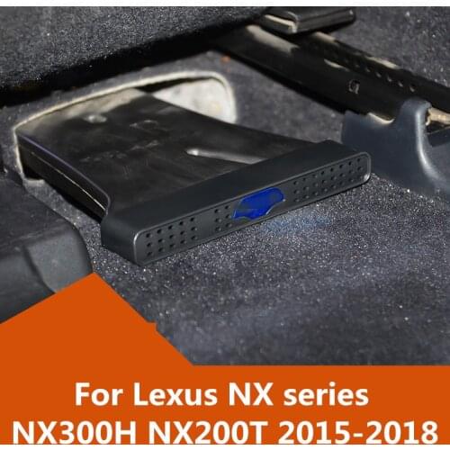 For Lexus NX series NX300H NX200T 2015-2018 Under Seat Air Vent Outlet air conditioning Protective Cover Interior Accessoies