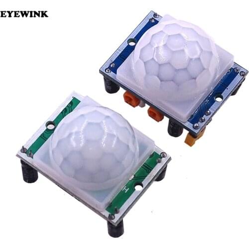1PCS HC-SR501 Adjust IR Pyroelectric Infrared PIR Motion Sensor Detector Module